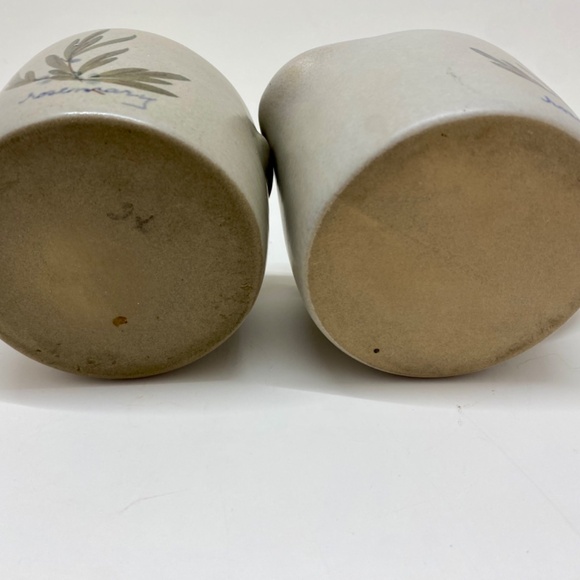 Chatham Pottery Stoneware "Rosemary" Sugar and Creamer Dish - Picture 7 of 10